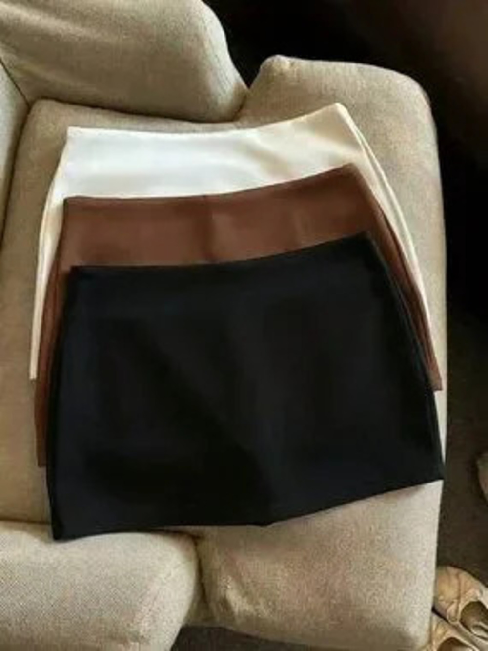 Black Party Women's Elegant Mini Skort